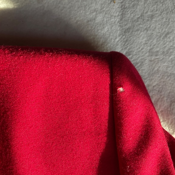 Talbots bright red wool jacket medium - Picture 14 of 16